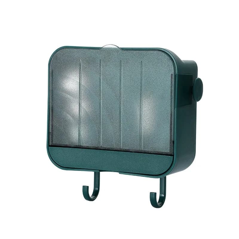 Porte savon dans la douche - conteneur murmure vert