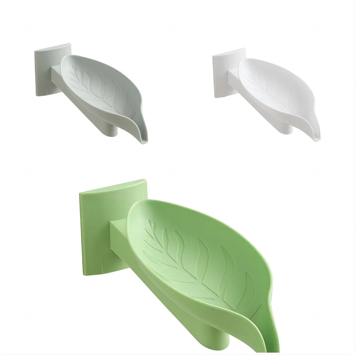 Porte savon pour salle de bain - feuille de rêve