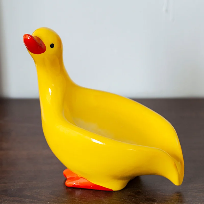 Porte savon céramique - canard enchanté