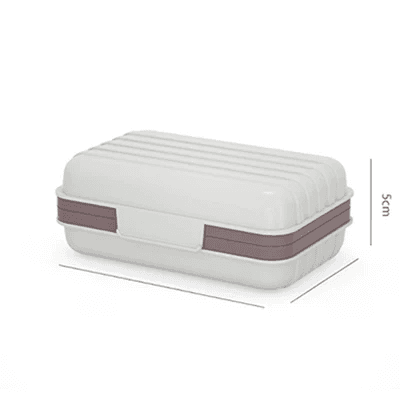 Porte savon - nuage maroon