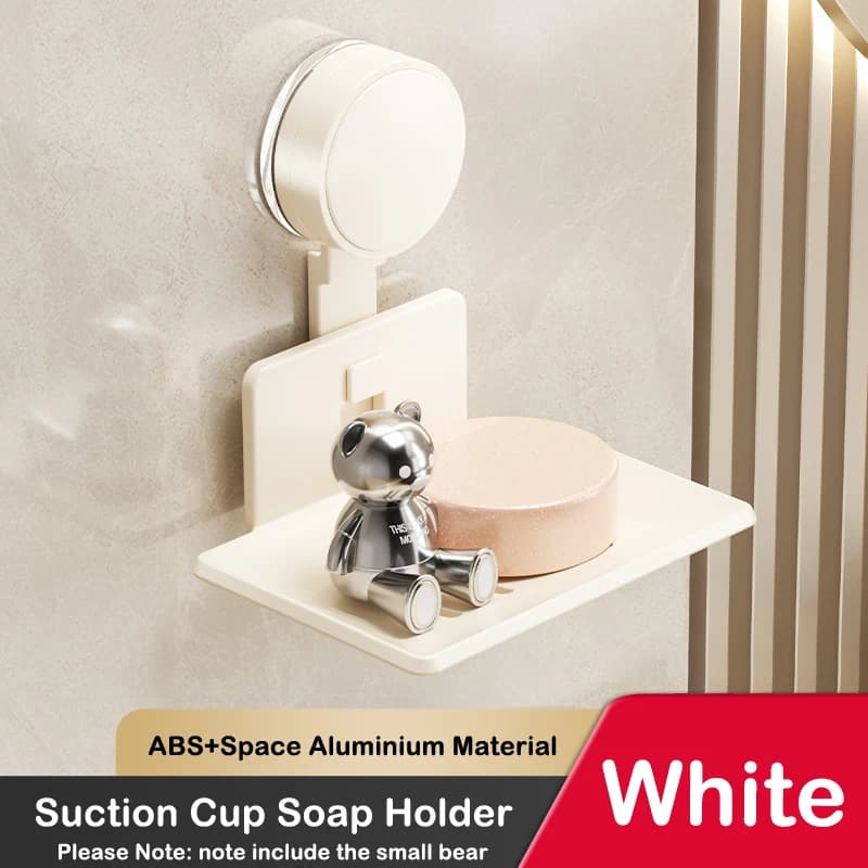 Porte savon dans la douche - poupée de savon