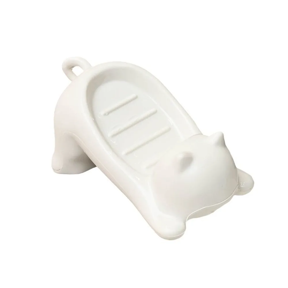Porte savon dans la douche - chat enchanté