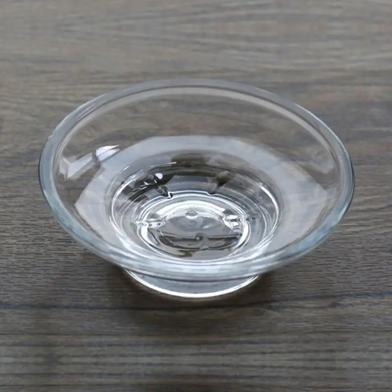 Porte savon douche - bol de cristal