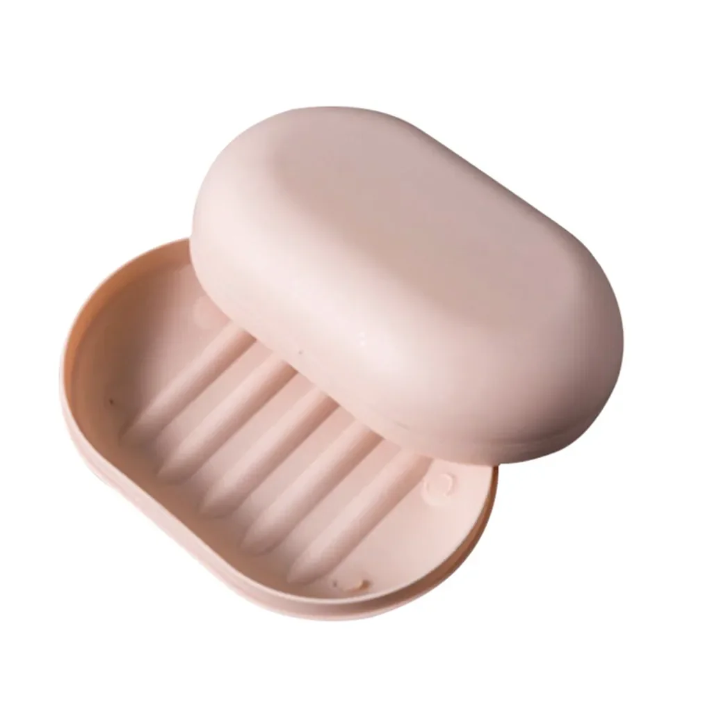 Porte savon salle de bain - douceur rose