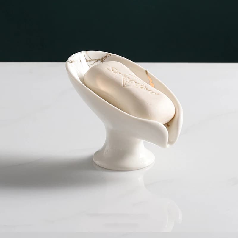 Porte savon céramique - douceur savonneuse